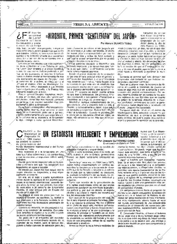 ABC MADRID 24-02-1989 página 72
