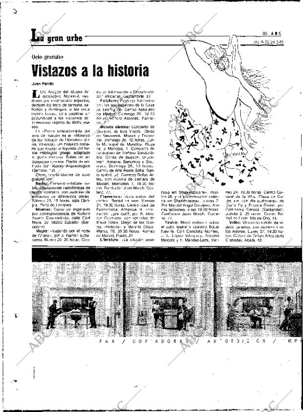 ABC MADRID 24-02-1989 página 80