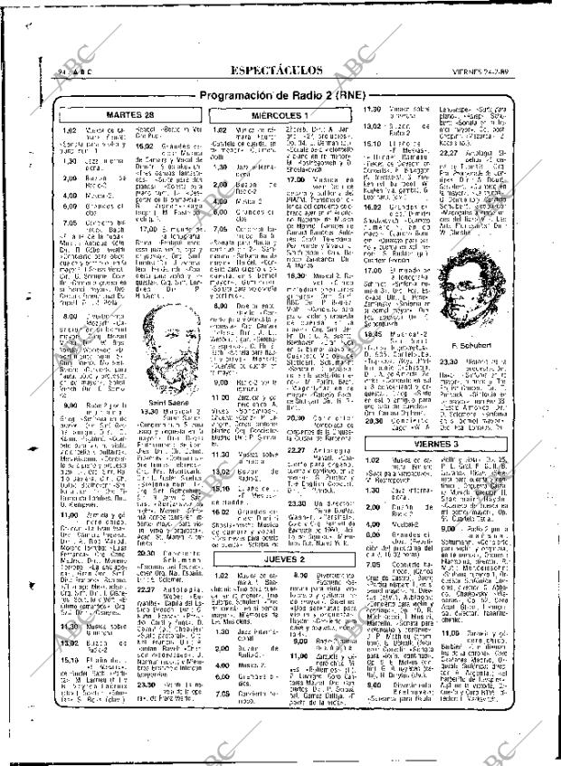 ABC MADRID 24-02-1989 página 94