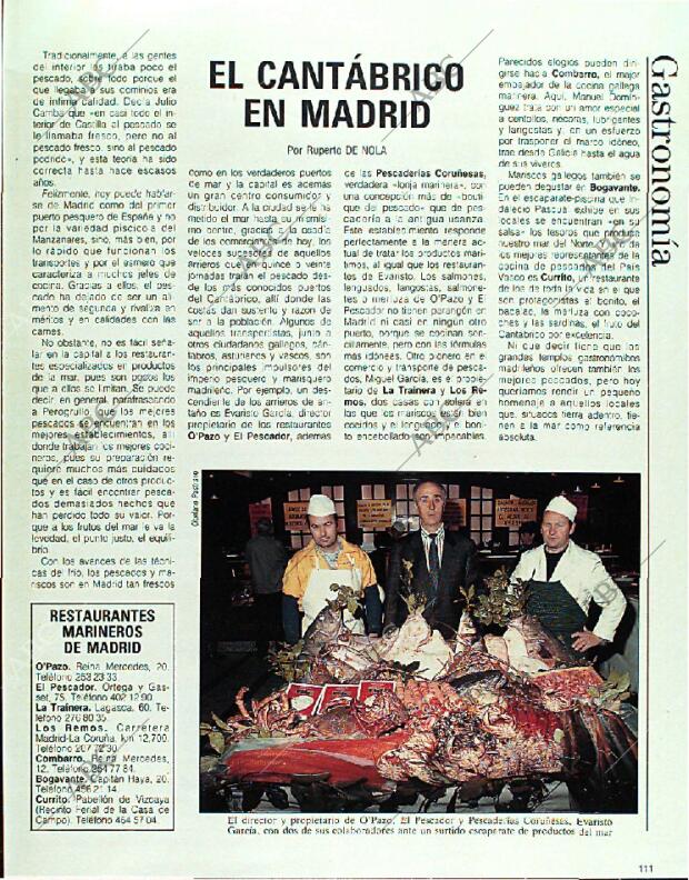 BLANCO Y NEGRO MADRID 26-02-1989 página 111