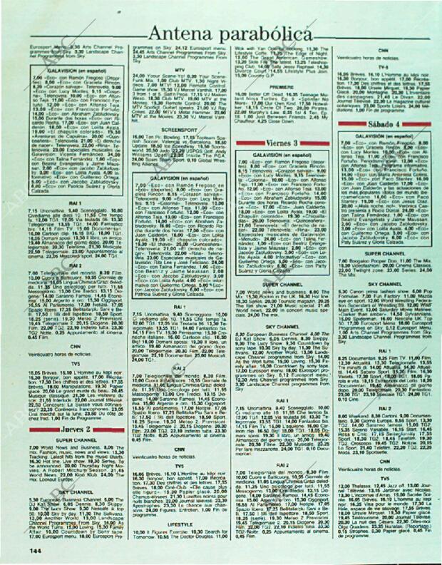 BLANCO Y NEGRO MADRID 26-02-1989 página 144