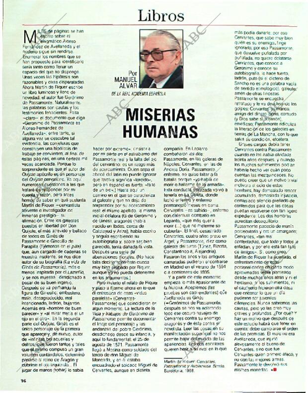 BLANCO Y NEGRO MADRID 26-02-1989 página 16