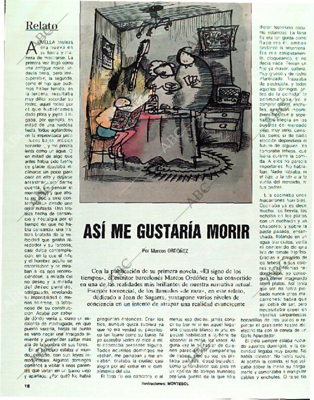 BLANCO Y NEGRO MADRID 26-02-1989 página 18