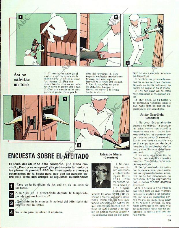 BLANCO Y NEGRO MADRID 26-02-1989 página 55