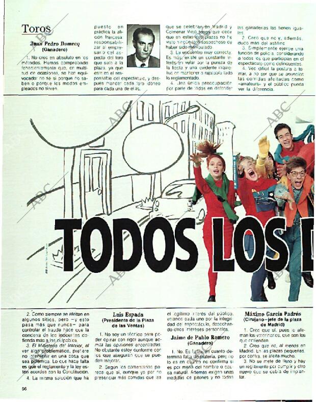 BLANCO Y NEGRO MADRID 26-02-1989 página 56