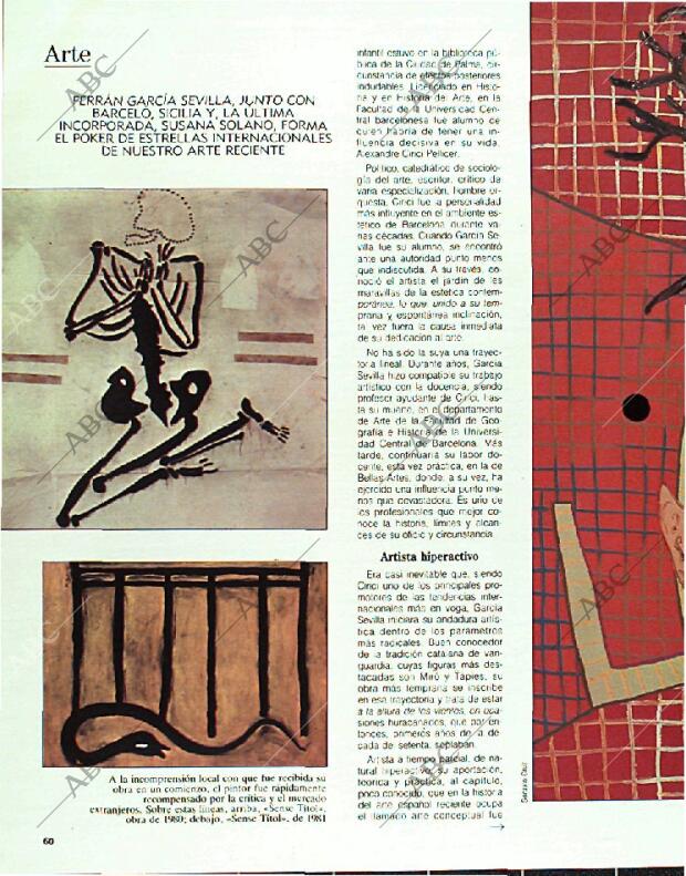 BLANCO Y NEGRO MADRID 26-02-1989 página 60