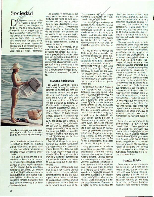 BLANCO Y NEGRO MADRID 26-02-1989 página 76