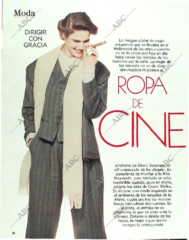 BLANCO Y NEGRO MADRID 26-02-1989 página 80