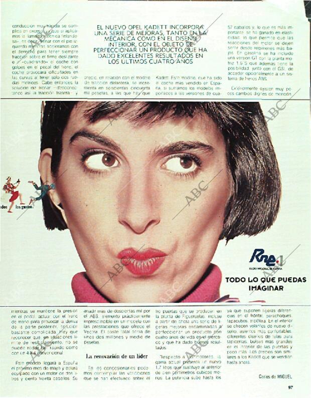 BLANCO Y NEGRO MADRID 26-02-1989 página 97