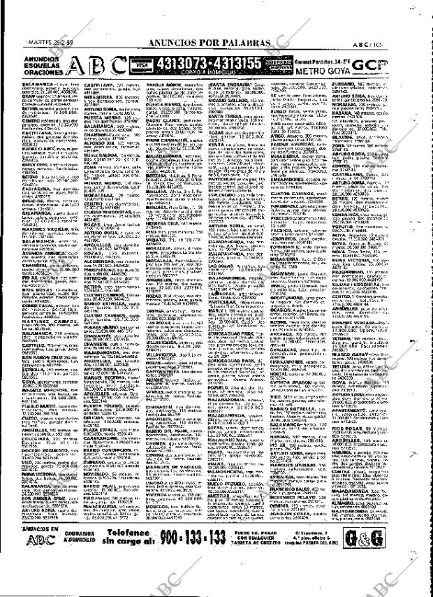 ABC MADRID 28-02-1989 página 105