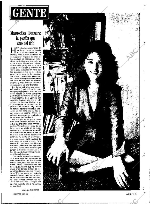 ABC MADRID 28-02-1989 página 115