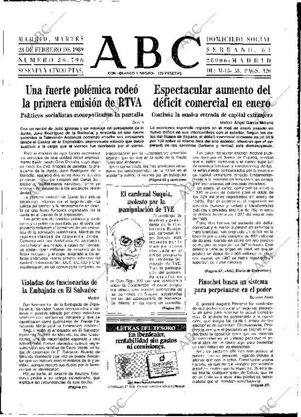 ABC MADRID 28-02-1989 página 13