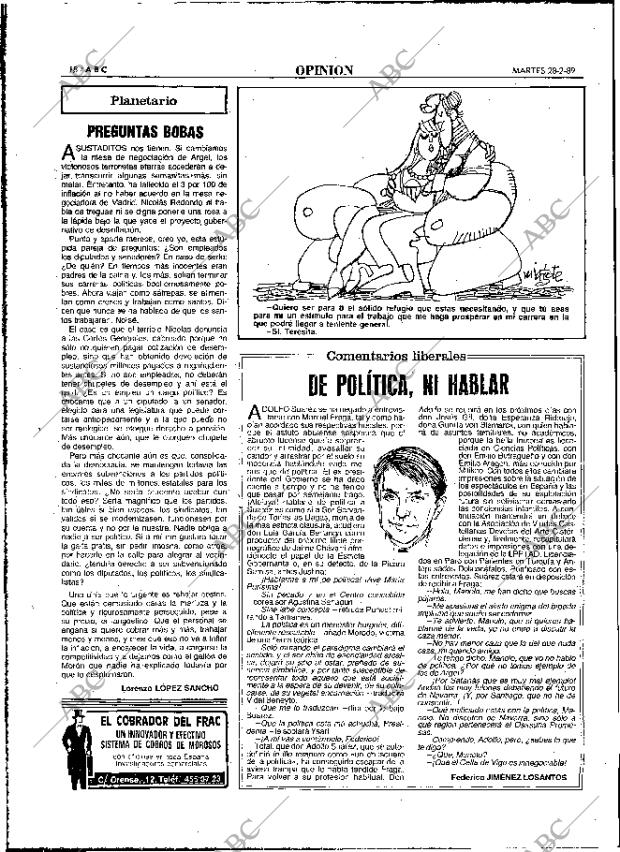 ABC MADRID 28-02-1989 página 18