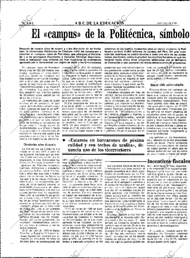 ABC MADRID 28-02-1989 página 50