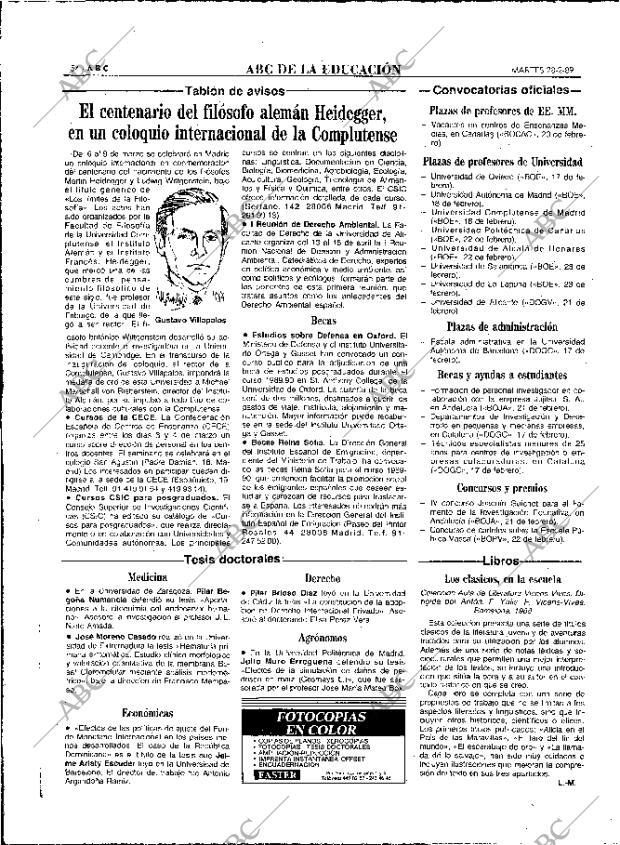 ABC MADRID 28-02-1989 página 54