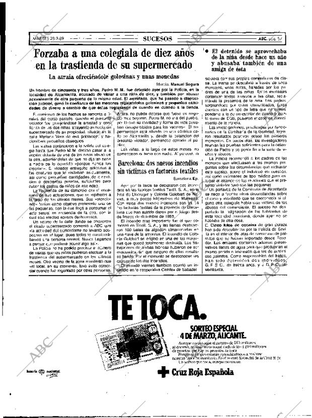 ABC MADRID 28-02-1989 página 57