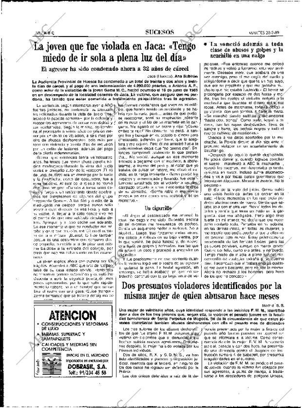 ABC MADRID 28-02-1989 página 58