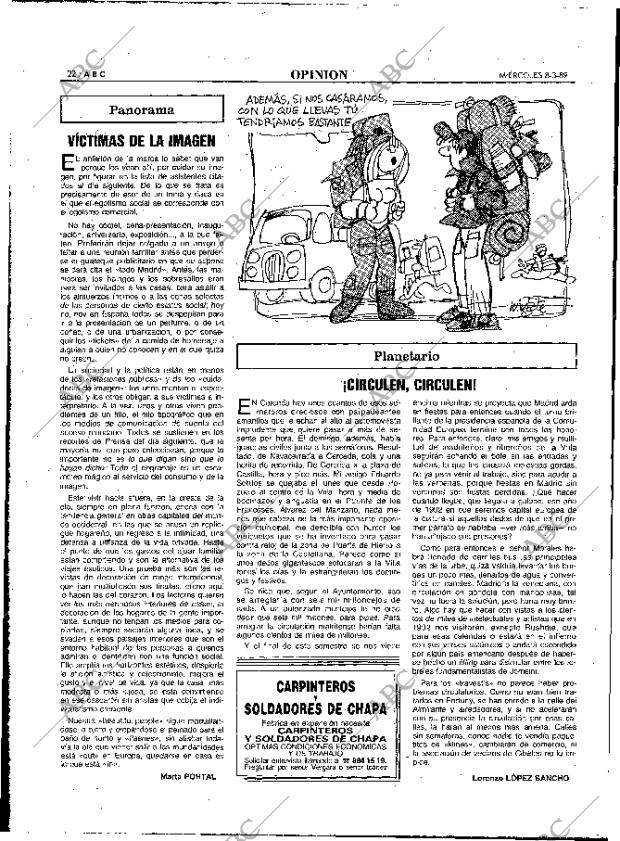 ABC MADRID 08-03-1989 página 22