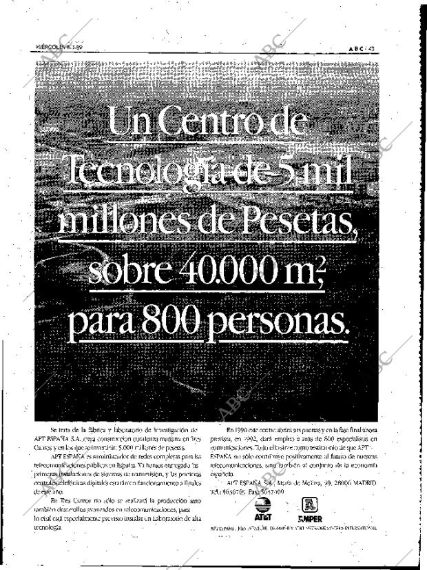ABC MADRID 08-03-1989 página 43