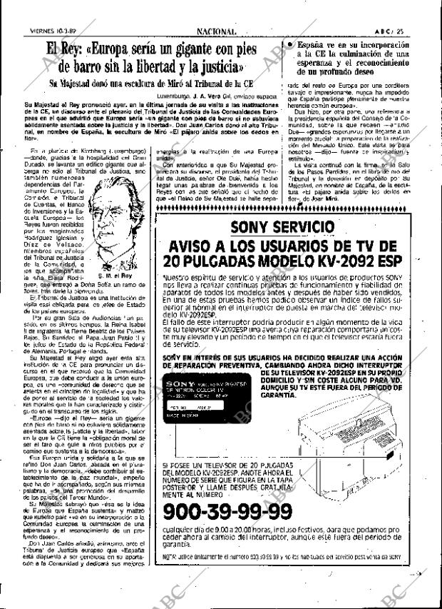 ABC SEVILLA 10-03-1989 página 25