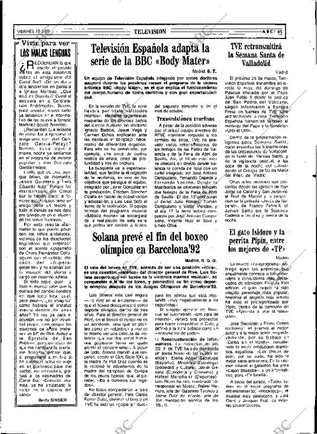 ABC SEVILLA 10-03-1989 página 85