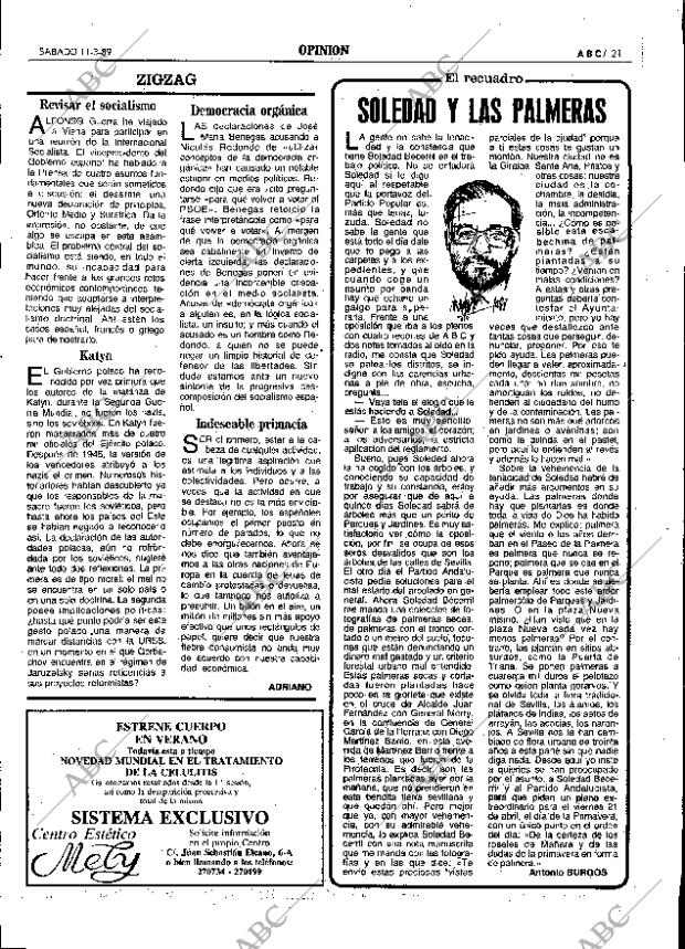 ABC SEVILLA 11-03-1989 página 21