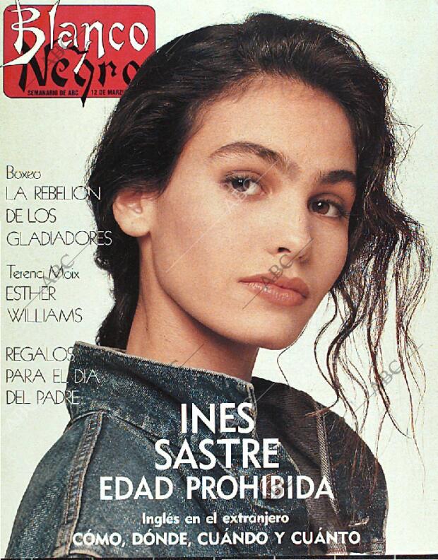 BLANCO Y NEGRO MADRID 12-03-1989 página 1