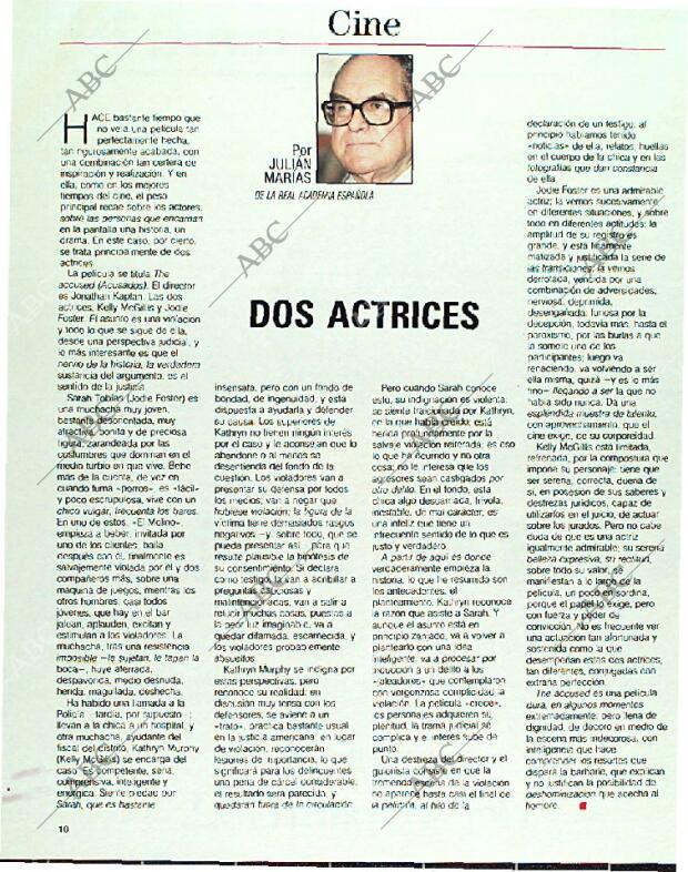 BLANCO Y NEGRO MADRID 12-03-1989 página 10