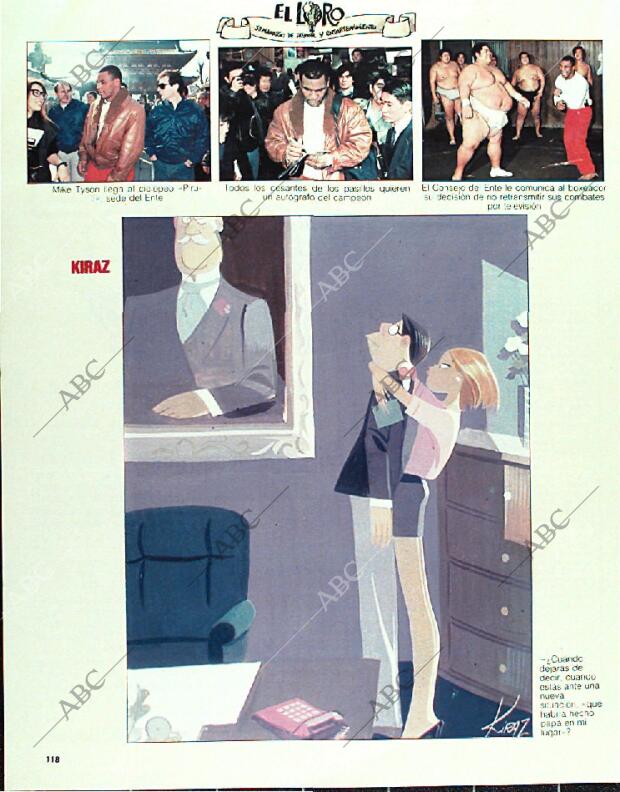 BLANCO Y NEGRO MADRID 12-03-1989 página 118