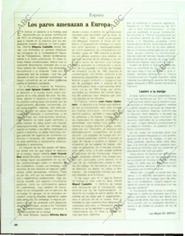 BLANCO Y NEGRO MADRID 12-03-1989 página 20