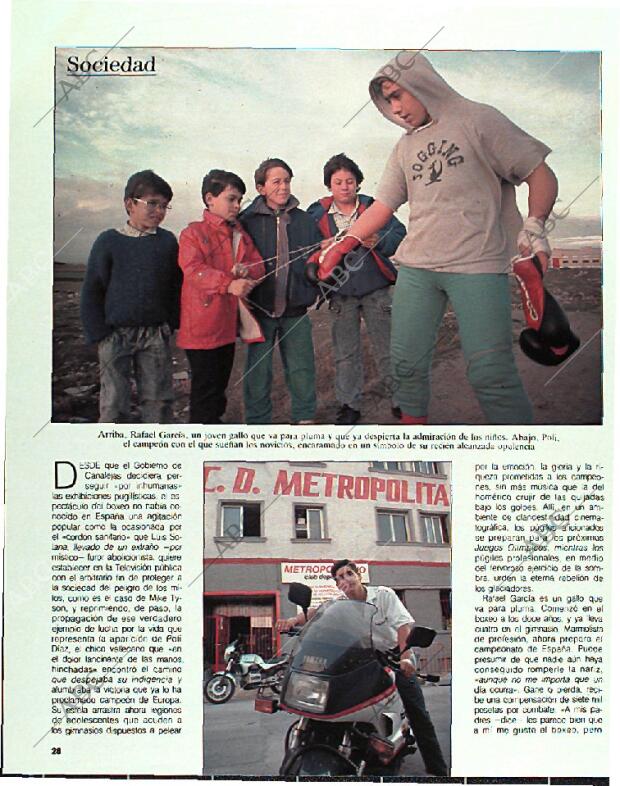 BLANCO Y NEGRO MADRID 12-03-1989 página 28