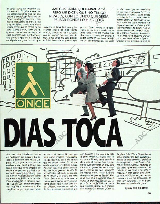 BLANCO Y NEGRO MADRID 12-03-1989 página 33