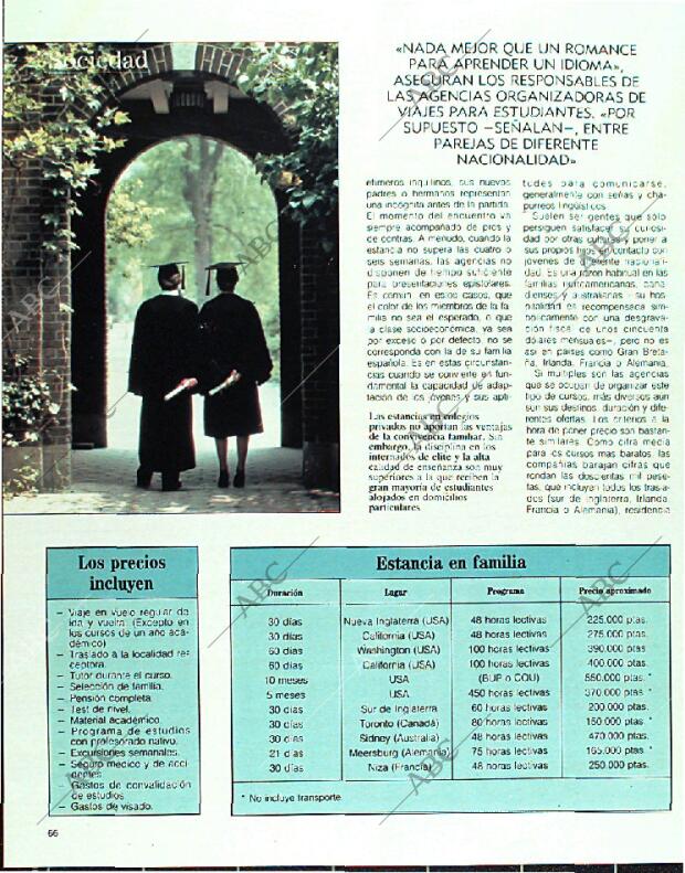 BLANCO Y NEGRO MADRID 12-03-1989 página 66