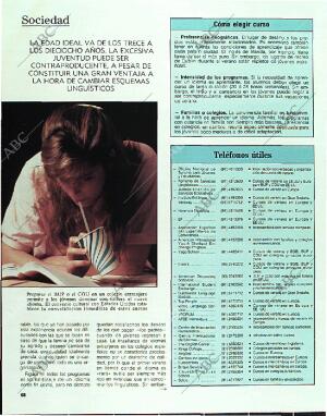 BLANCO Y NEGRO MADRID 12-03-1989 página 68