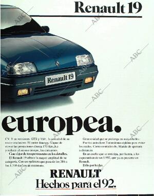 BLANCO Y NEGRO MADRID 12-03-1989 página 9