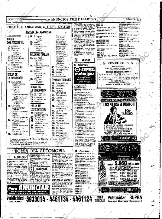 ABC MADRID 13-03-1989 página 115