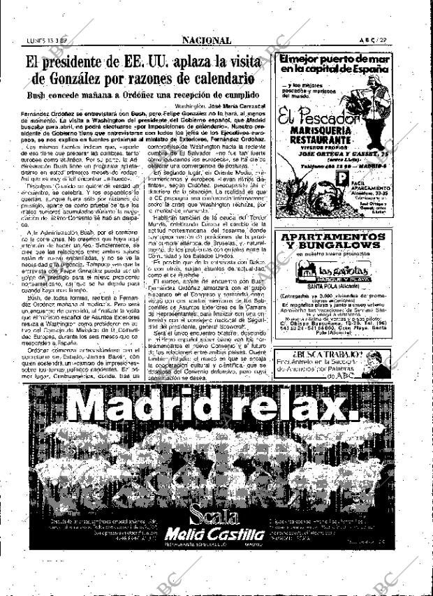 ABC MADRID 13-03-1989 página 29