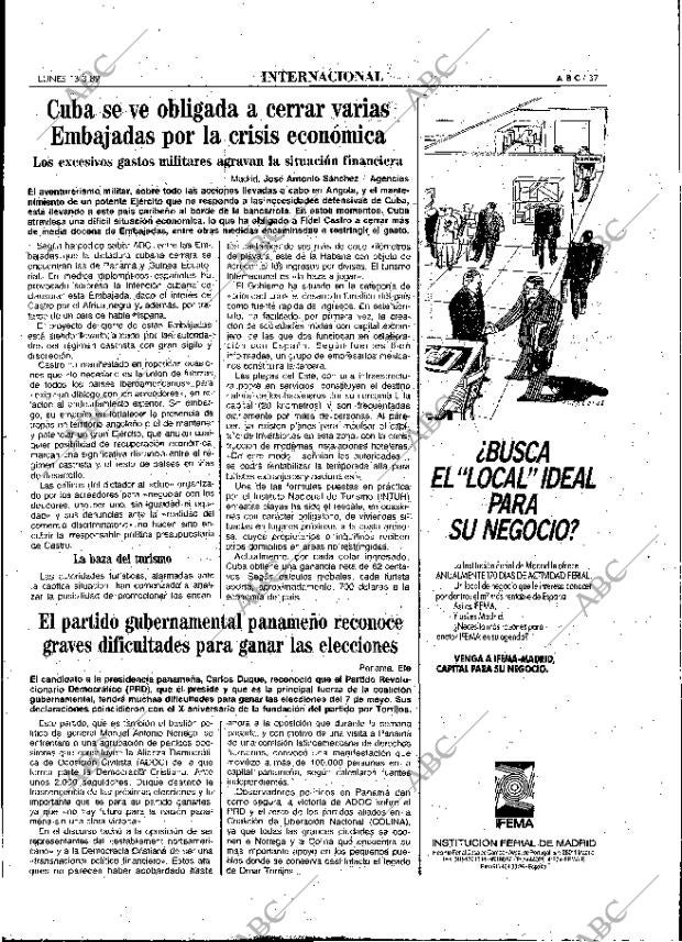 ABC MADRID 13-03-1989 página 37