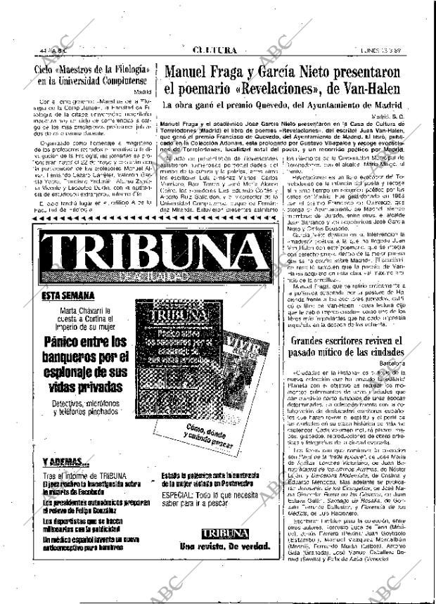 ABC MADRID 13-03-1989 página 44