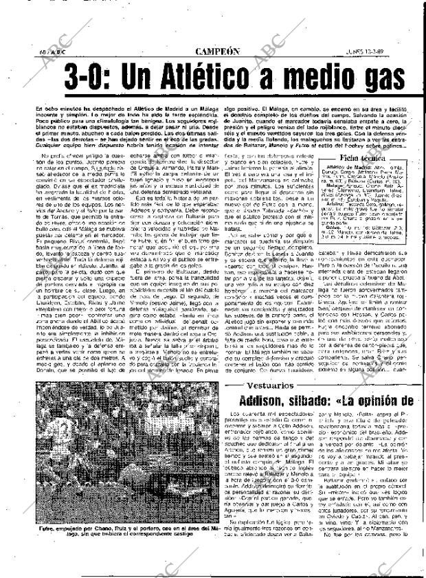 ABC MADRID 13-03-1989 página 68