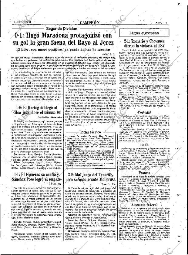 ABC MADRID 13-03-1989 página 73