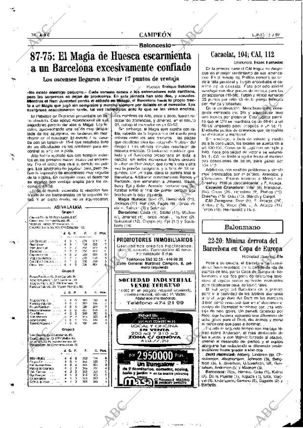 ABC MADRID 13-03-1989 página 78