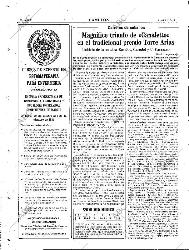 ABC MADRID 13-03-1989 página 82