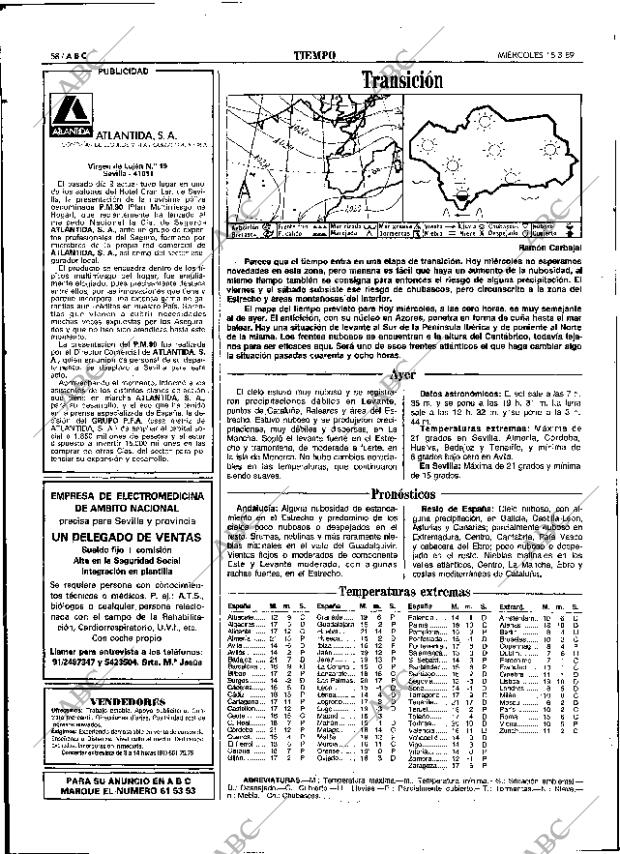 ABC SEVILLA 15-03-1989 página 58