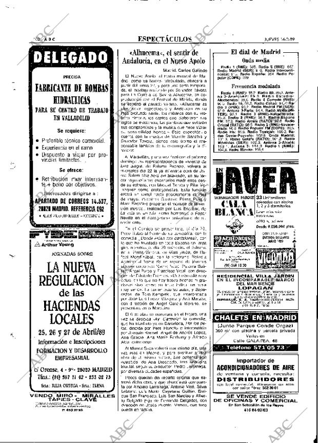 ABC MADRID 16-03-1989 página 102