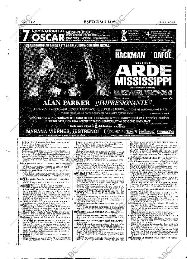 ABC MADRID 16-03-1989 página 108