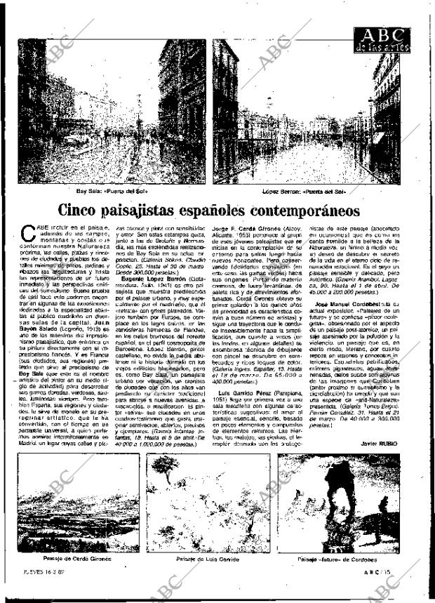 ABC MADRID 16-03-1989 página 15