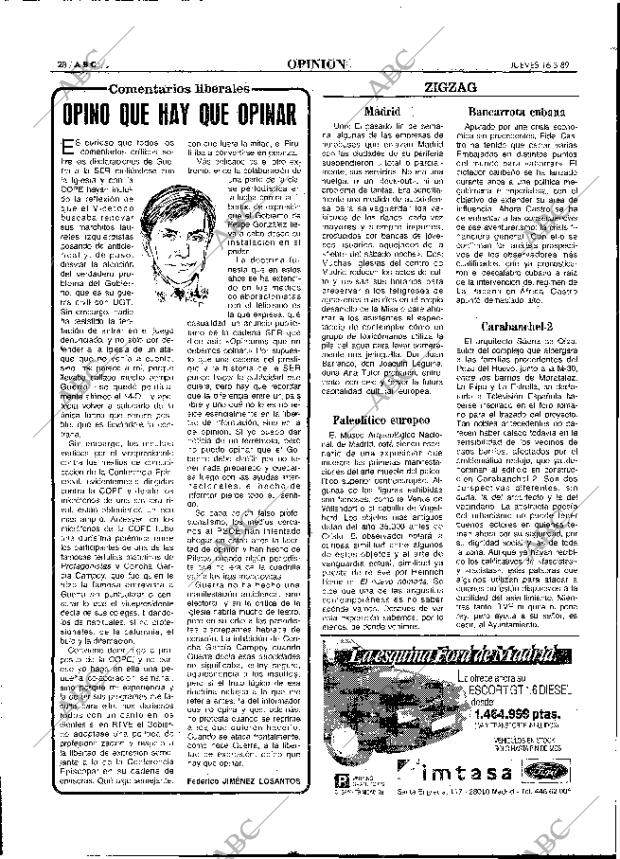 ABC MADRID 16-03-1989 página 28