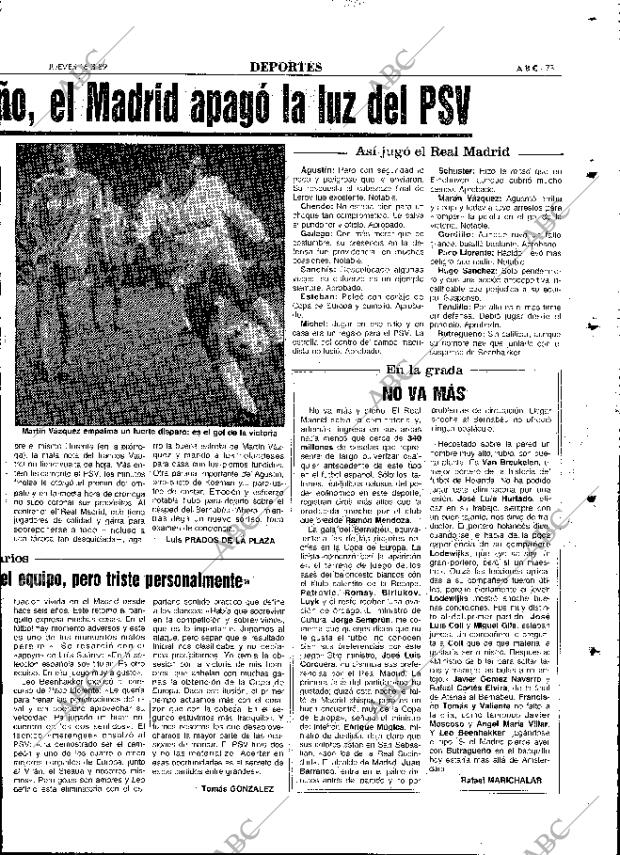 ABC MADRID 16-03-1989 página 73