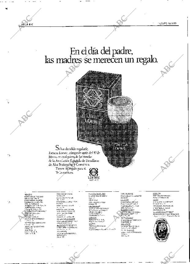 ABC MADRID 16-03-1989 página 84